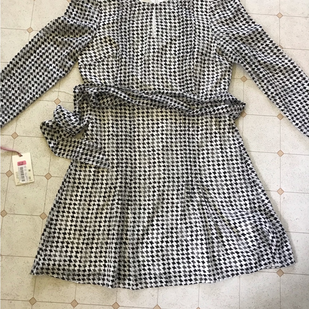 Black and White Dress